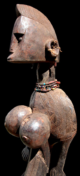 BAMANA: female figure (particular)