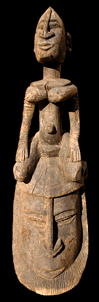 DOGON: "satimbe" ritual mask