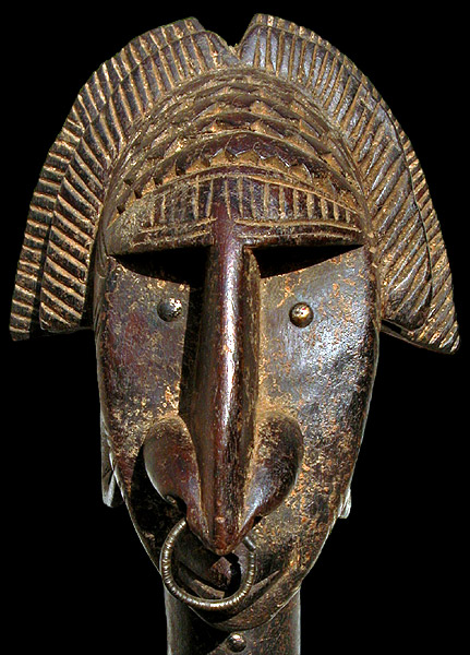BAMANA: ritual female figure (particular)